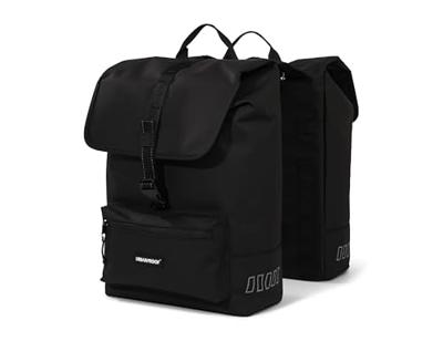 Urbanproof cargo dubbele fietstas 38 liter zwart