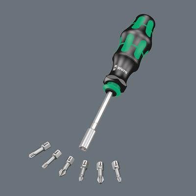 Wera Kraftform Kompakt 28 ZB Schroevendraaier met Bitmagazijn 6-delig - 05073240001
