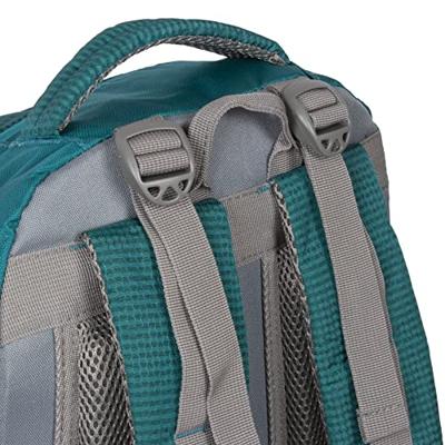 New Rebels ® Kinley - Rugtas - Schooltas - Vrijetijdstas - 48L - Nylon - Petrol