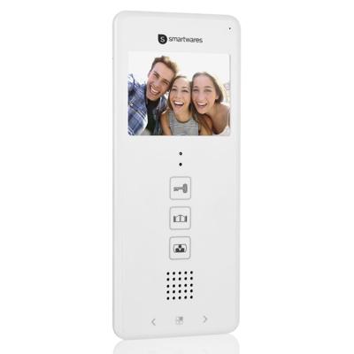 Smartwares DIC-22102 Binnenunit voor Video-deurintercom 2-draads Wit