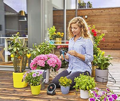 GARDENA AquaBloom automatische besproeiingsoplossing op zonne-energie