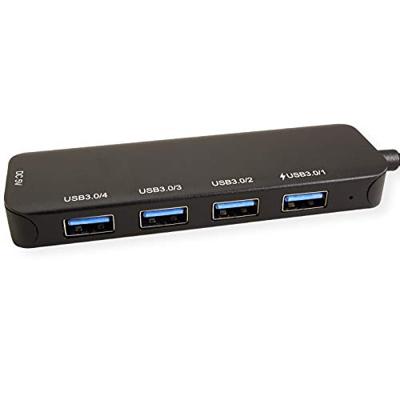 VALUE USB 3.2 Gen 1 hub, 4-poorts, type C aansluitkabel VALUE USB 3.2 Gen 1 hub, 4-poorts, type C aansluitkabel