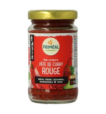 Rode curry pasta bio 120 Gram