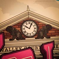 Back To The Future Art Print Hill Valley 40th Anniversary Limited Edition 42 x 30 cm - thumbnail