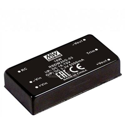 MEAN WELL RSDW20H-05 DC/DC-converter 4 A 20 W Aantal uitgangen: 1 x Inhoud 1 stuk(s)