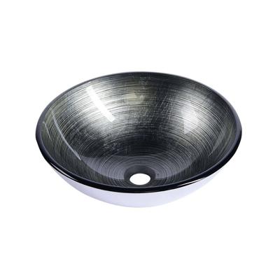 Waskom Sapho Beauty Rond 42 cm cm Metallic Grijs Sapho Waskom Sapho Beauty Rond 42 cm cm Metallic Grijs Sapho