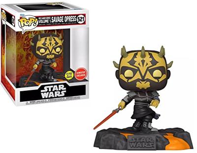 Star Wars Sith Funko POP Vinyl Deluxe: Red Saber Series Volume 1 - Savage Opress (Glow in the Dark) Star Wars Sith Funko POP Vinyl Deluxe: Red Saber Series Volume 1 - Savage Opress (Glow in the Dark)