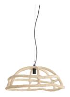 Light & Living Hanglamp 'Porila' Papier-maché, 70cm, kleur Crème - thumbnail