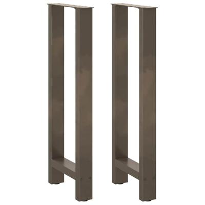 Bartafelpoten 2 st 50x(100-101) cm staal naturel