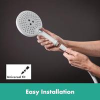 Hansgrohe Handdouche Raindance Select S PowderRain 120 3jet Mat Wit - thumbnail