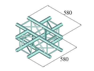 Alutruss DQ4-PAC41 Kruis