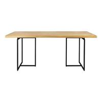 Dutchbone Eettafel 'Class' Eikenhout, 220 x 90cm, kleur Naturel - thumbnail