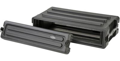 SKB R2S ondiep roto-molded rack 2U SKB R2S ondiep roto-molded rack 2U