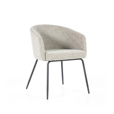 Eleonora Eetkamerstoel 'Astrid' kleur Lichtgrijs Baquer