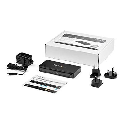 StarTech.com S-Video of composiet naar HDMI omvormer met audio - 720p - NTSC & PAL analoog naar HDMI converter Mac & Windows (VID2HDCON2)