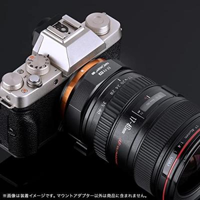 K&F Concept autofocus lensadapter voor Canon EF/EF-S naar Fujifilm X-mount