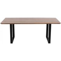 Kare Eettafel Symphony Donker Zwart 200x100cm - thumbnail