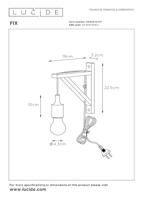 Lucide G95 Class A - Filament lamp - Ø 9,5 cm - LED - E27 - 1x7W 2700K - Transparant - thumbnail