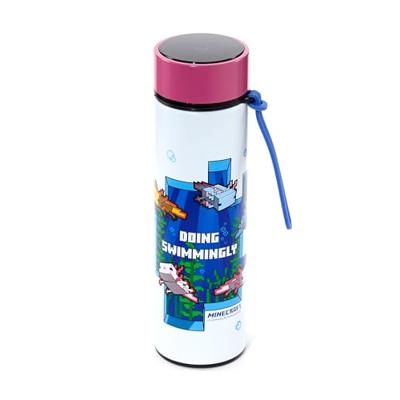 Minecraft Axolotl Thermosfles 450ml Thermometer