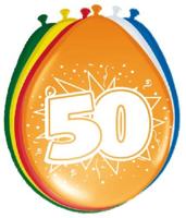 Ballonnen '50' (8 st) - thumbnail