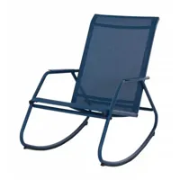 Noa rocking chair blauw - thumbnail
