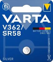 Varta Knoopcel 362 1.55 V 1 stuk(s) 21 mAh Zilveroxide SILVER Coin V362/SR58 Bli 1 - thumbnail
