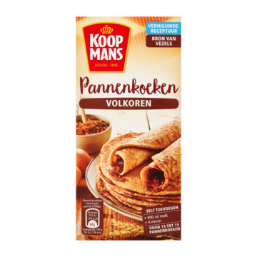Koopmans Pannenkoeken Volkoren 400 g bij Jumbo