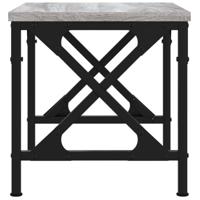 Printerstandaard 40x30x31 cm bewerkt hout grijs sonoma eiken - thumbnail