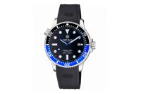 MASTER 1000 II 44MM AUTOMATIC DIVER BLACK/BLUE CERAMIC BEZEL -BLACK GLOSSY DIAL-BLUE HANDS - thumbnail