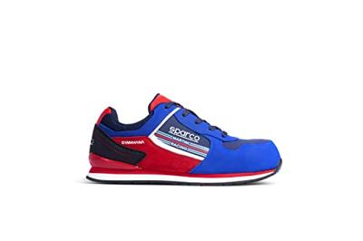 Veiligheidsschoenen Sparco Ndis Scarpa Gymkhana Martini Racing S3 ESD Blauw Rood - Maat: 38