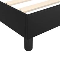 Boxspringframe kunstleer zwart 140x190 cm - thumbnail