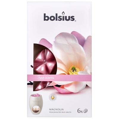 Bolsius smeltbare geurwax magnolia 6st Bolsius smeltbare geurwax magnolia 6st