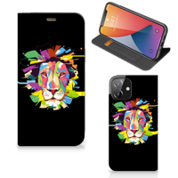 iPhone 12 | iPhone 12 Pro Magnet Case Lion Color - thumbnail