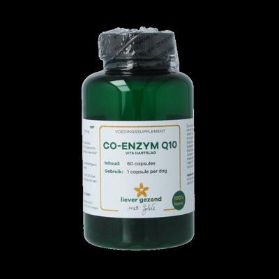 Liever Gezond Co-enzym Q10 100mg Vita hart slag 60 Softgels