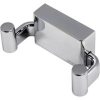 Geesa Hotel Handdoekhaak dubbel Chroom 917015 - thumbnail