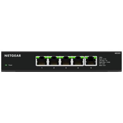 Netgear MS305 5-poorts Multi-Gigabit 2.5G Ethernet Unmanaged switch Netgear MS305 5-poorts Multi-Gigabit 2.5G Ethernet Unmanaged switch