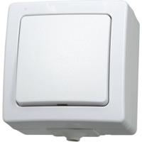 Kopp 565702005 Kruisschakelaar spatwaterdicht Wit 1 stuk(s) - thumbnail