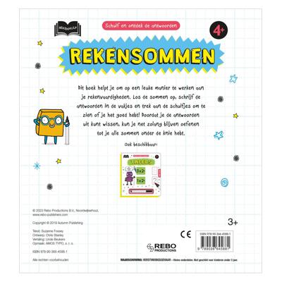 Rebo Publishers Rekensommen - rekenhulp Rebo Publishers Rekensommen - rekenhulp