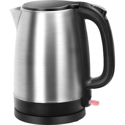 Waterkoker 1.7L 2200W RVS Zwart/Zilver - Aigi Milina