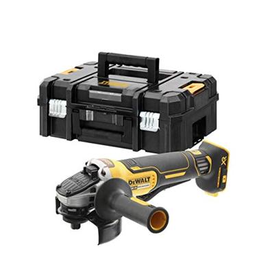 DeWalt DCG406NT-XJ XR 18V accu Haakse Slijper met dodemansschakelaar 125 mm excl. accu&apos;s en lader in T-Stak koffer - DCG406NT-XJ
