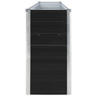 Plantenbak verhoogd 320x40x77 cm gegalvaniseerd staal antraciet - thumbnail