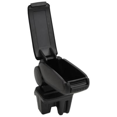 VidaXL Armsteun 15x31x(28-44) cm abs zwart