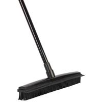 Talen Tools Rubber Bezem met Steel - Kunststof - Zwart - thumbnail