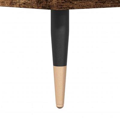 Hoge kast 60x36x110 cm bewerkt hout oud houtkleurig