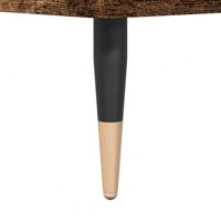 Hoge kast 60x36x110 cm bewerkt hout oud houtkleurig - thumbnail