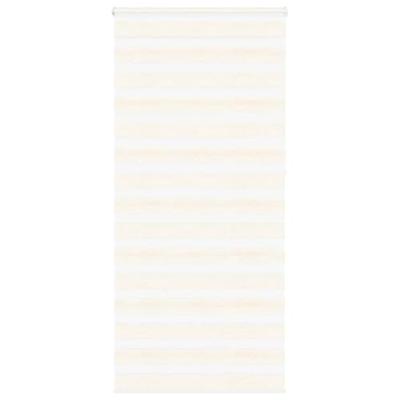 VidaXL Zebra rolgordijn 110x230 cm stofbreedte 105,9 cm marmerbeige