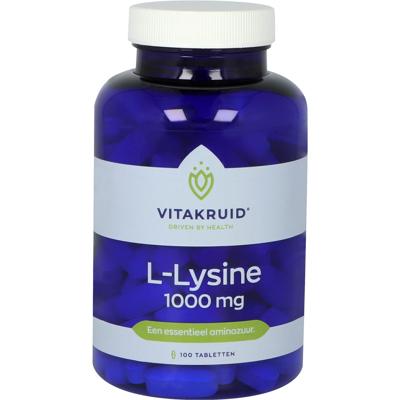 Vitakruid L-Lysine 1000mg met vitamine C