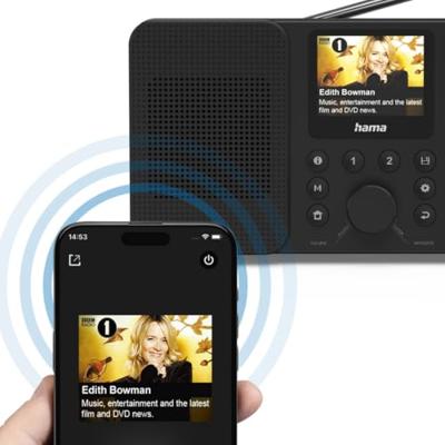 Hama Internetradio HiFi-tuner Zwart - thumbnail