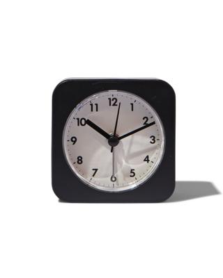 HEMA Reiswekker analoog (zwart)