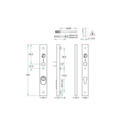 Kruk/kruk paar PRIO rechth. SKG*** rvs mat PC72 LS Kruk/kruk paar PRIO rechth. SKG*** rvs mat PC72 LS